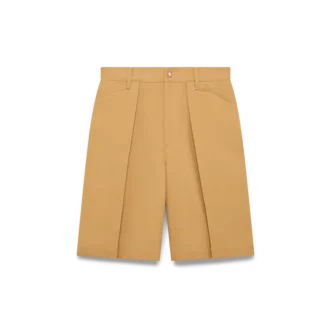 Shorts plissé en laine