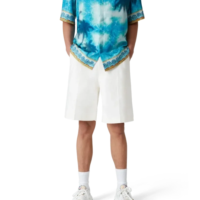 Shorts plissé en lin Shorts plissé en lin