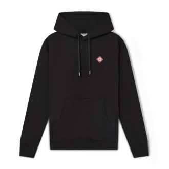 Sweat à capuche avec logo en forme de losange
