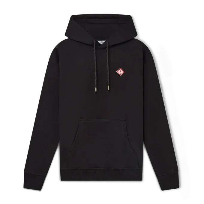 Sweat à capuche avec logo en forme de losange Sweat à capuche avec logo en forme de losange
