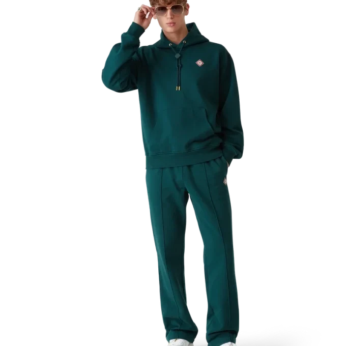 Sweat à capuche avec logo en forme de losange Sweat à capuche avec logo en forme de losange