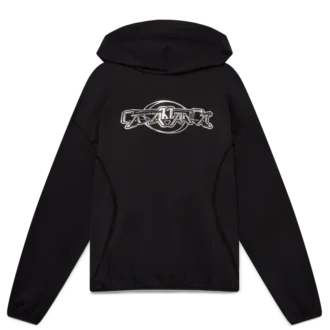 Sweat à capuche oversize à empiècements
