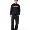 Sweat à capuche oversize à empiècements