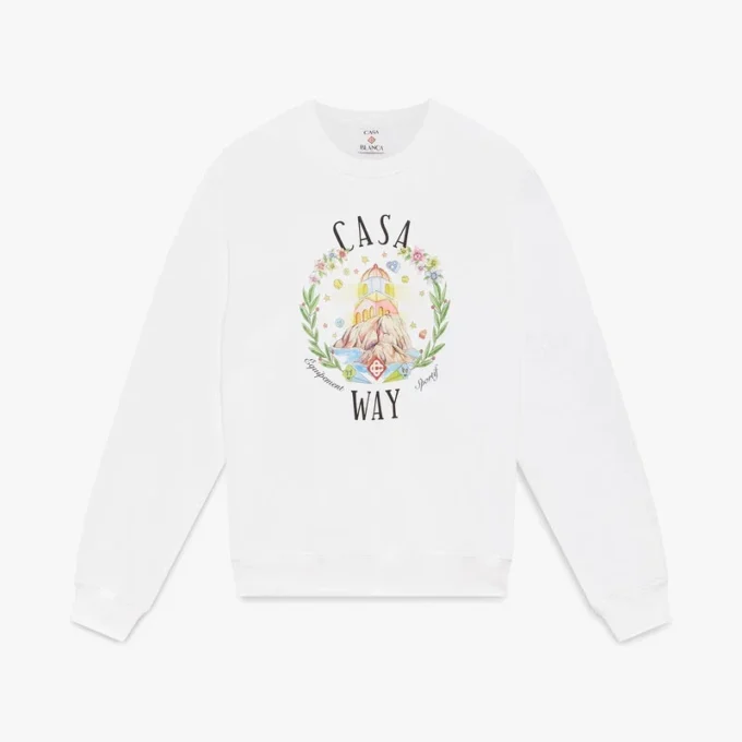 Sweat-shirt à col rond Casa Way