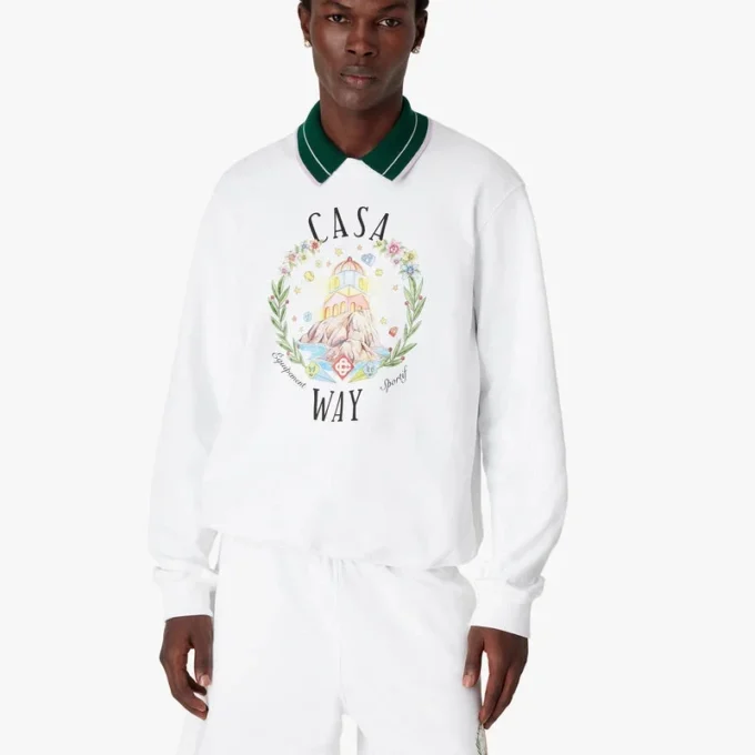 Sweat-shirt à col rond Casa Way