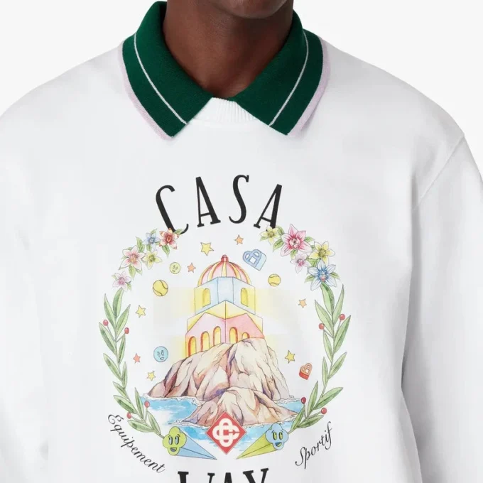 Sweat-shirt à col rond Casa Way
