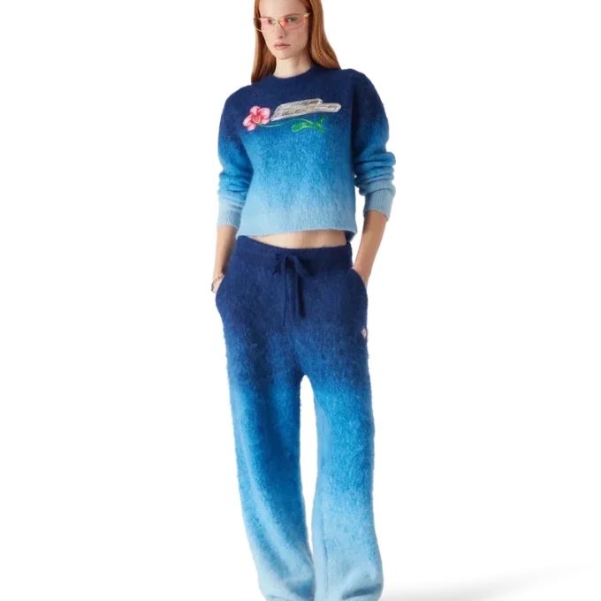 Sweat-shirt Gradient Orchid