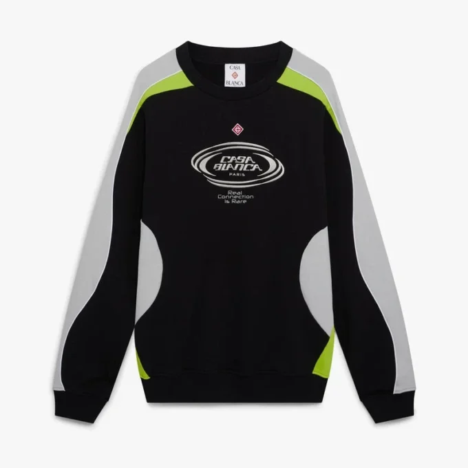 Sweat-shirt à manches longues color block