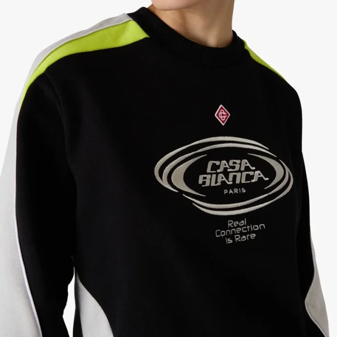 Sweat-shirt à manches longues color block