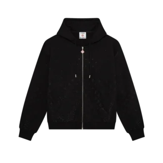 Sweat-shirt à manches longues Monogramme en cristaux