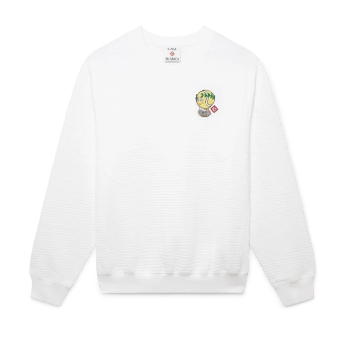 Sweat-shirt matelassé Tennis Mascot Sweat-shirt matelassé Tennis Mascot