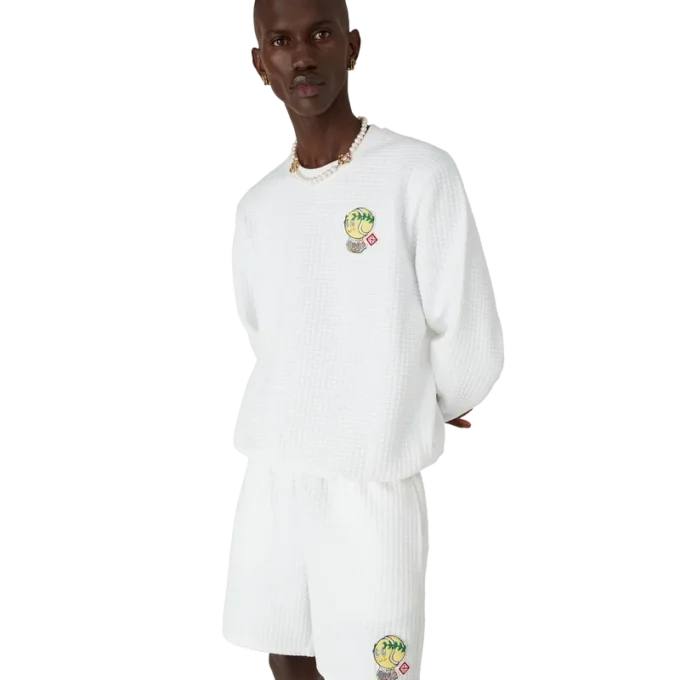 Sweat-shirt matelassé Tennis Mascot Sweat-shirt matelassé Tennis Mascot