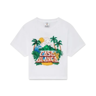 T-shirt court Casa Beach Wave