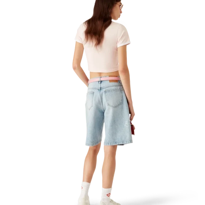 T-shirt court à emblème champignon