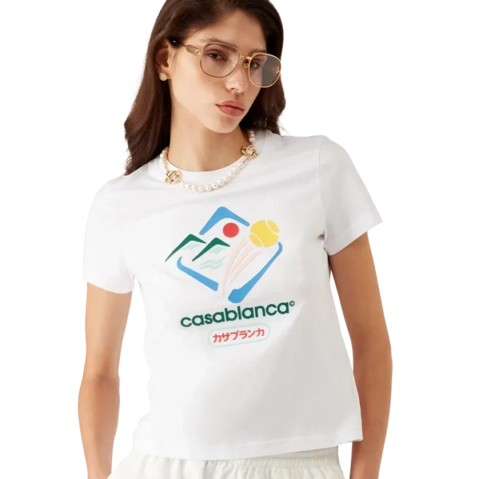 T-shirt court Montagne Sportif