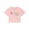 T-shirt court pour bébé avec logo Orchid