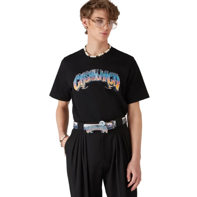 T-shirt Gradient Gothic T-shirt Gradient Gothic