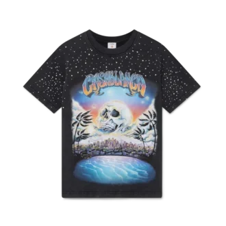 T-shirt La Pramonition orné de cristaux