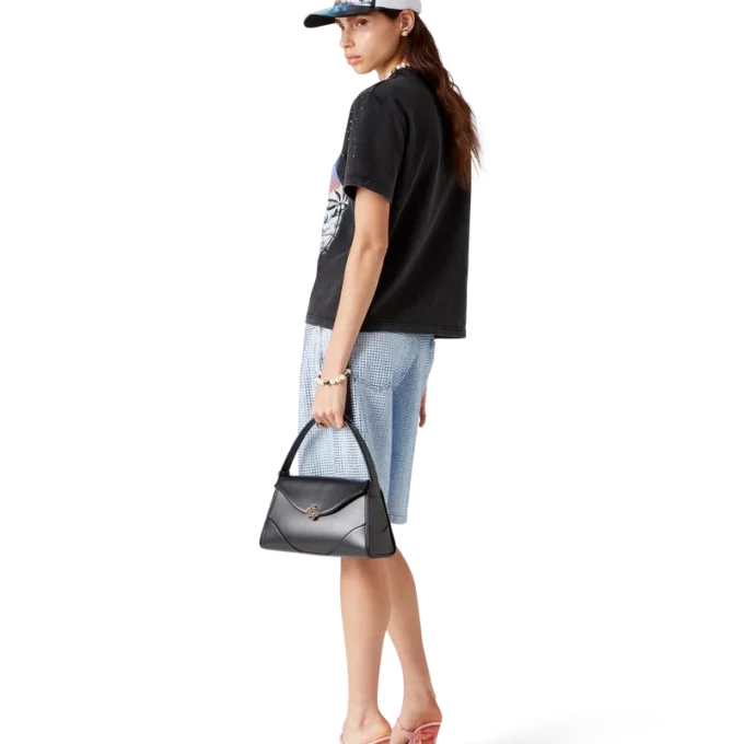 T-shirt La Pramonition orné de cristaux