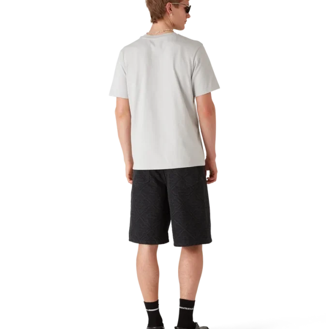 T-shirt à manches courtes avec logo diamant gris