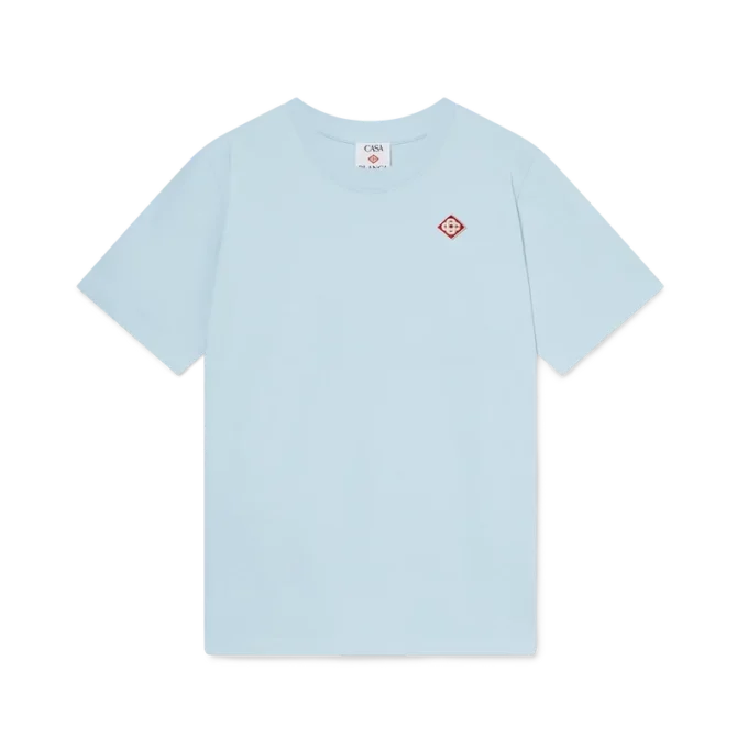 T-shirt à manches courtes avec logo en forme de diamant T-shirt à manches courtes avec logo en forme de diamant