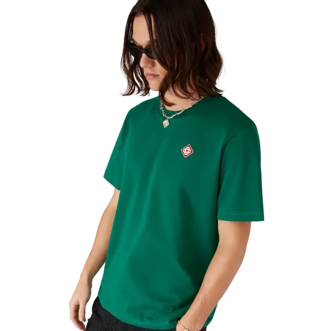 T-shirt à manches courtes avec logo Evergreen Diamond