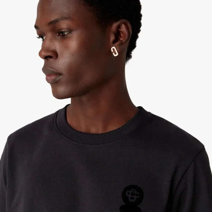 T-shirt à manches courtes avec logo Squash floqué