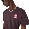 T-shirt à manches courtes avec patch logo T-shirt à manches courtes avec patch logo