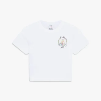 T-shirt à manches courtes Casa Way blanc pour bébé