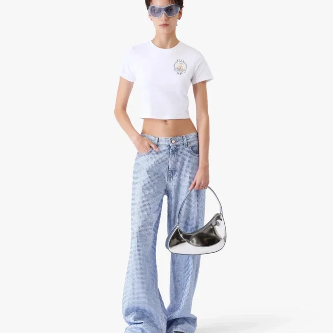 T-shirt à manches courtes Casa Way blanc pour bébé