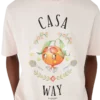 T-shirt à manches courtes Casa Way Orange Mascot Short Sleeve T-Shirt T-shirt à manches courtes Casa Way Orange Mascot Short Sleeve T-Shirt