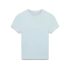 T-shirt à manches courtes en velours pour femme