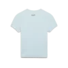 T-shirt à manches courtes en velours pour femme