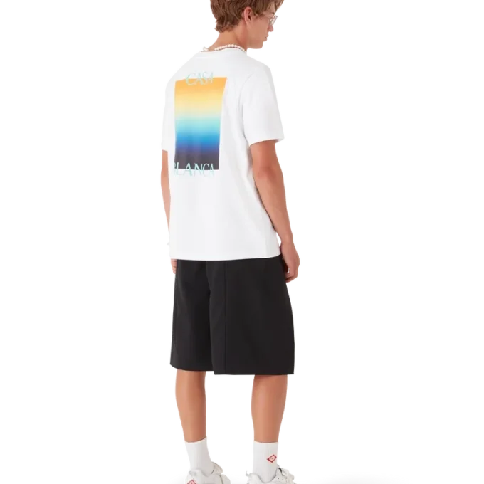 T-shirt à manches courtes Gradient Square Shorts T-shirt à manches courtes Gradient Square Shorts