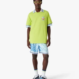 T-shirt à manches courtes Lime Flower Court Icon