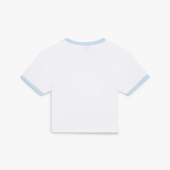 T-shirt à manches courtes Tennis Landscape Ringer pour bébé