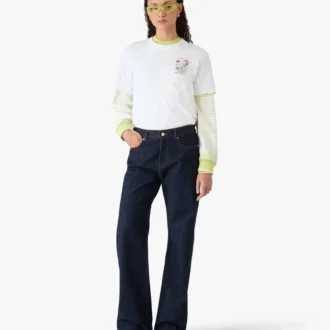 T-shirt à manches courtes White Graffiti Shorts