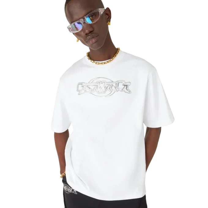 T-shirt oversize à manches courtes Casablanca Chrome