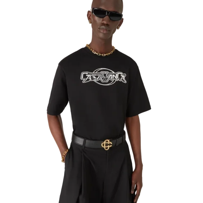 T-shirt oversize à manches courtes Casablanca Chrome