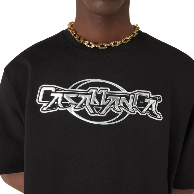 T-shirt oversize à manches courtes Casablanca Chrome