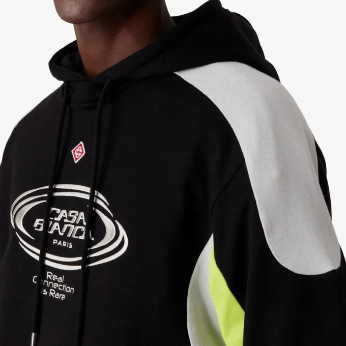 T-shirt oversize à manches courtes et blocs de couleur