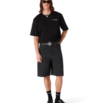 T-shirt oversize à manches courtes Glitch Orchid