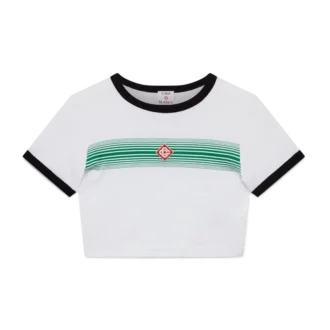 T-shirt à rayures dégradées