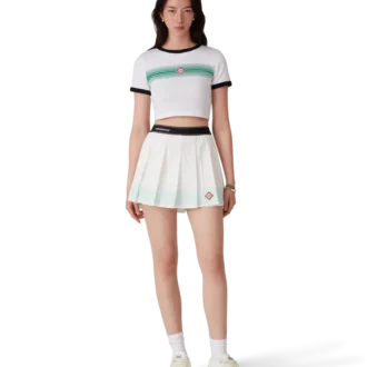 T-shirt à rayures dégradées