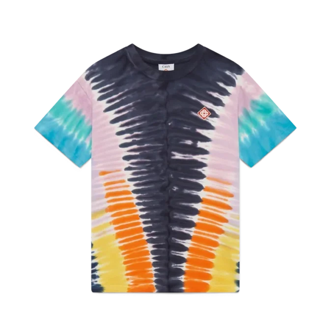 T-shirt tie-dye dégradé