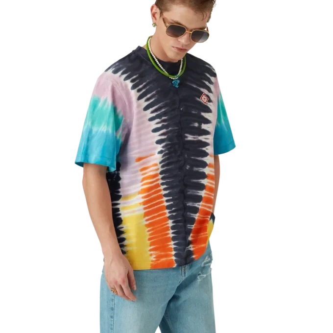 T-shirt tie-dye dégradé