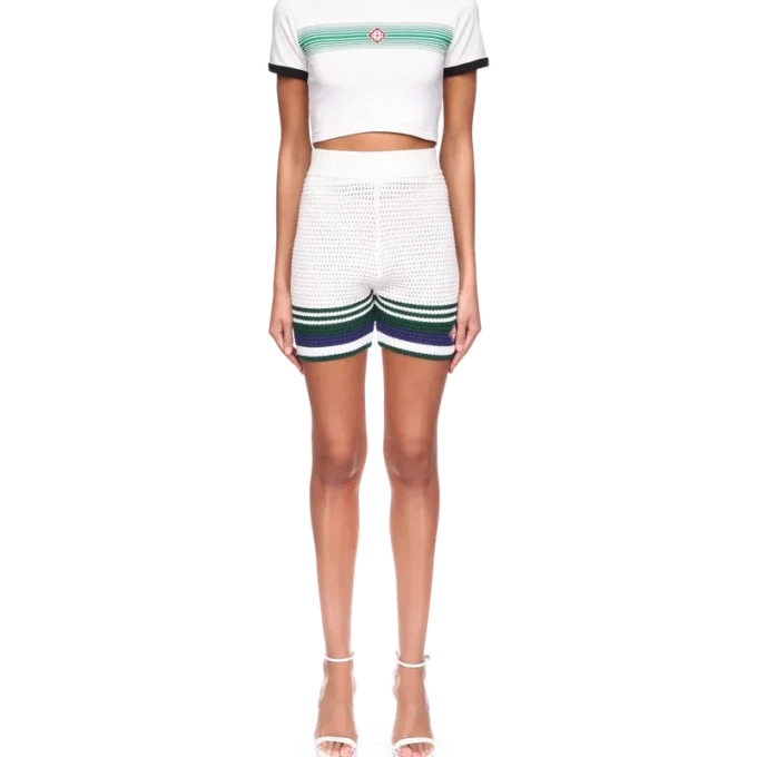 Tennis Crochet Shorts