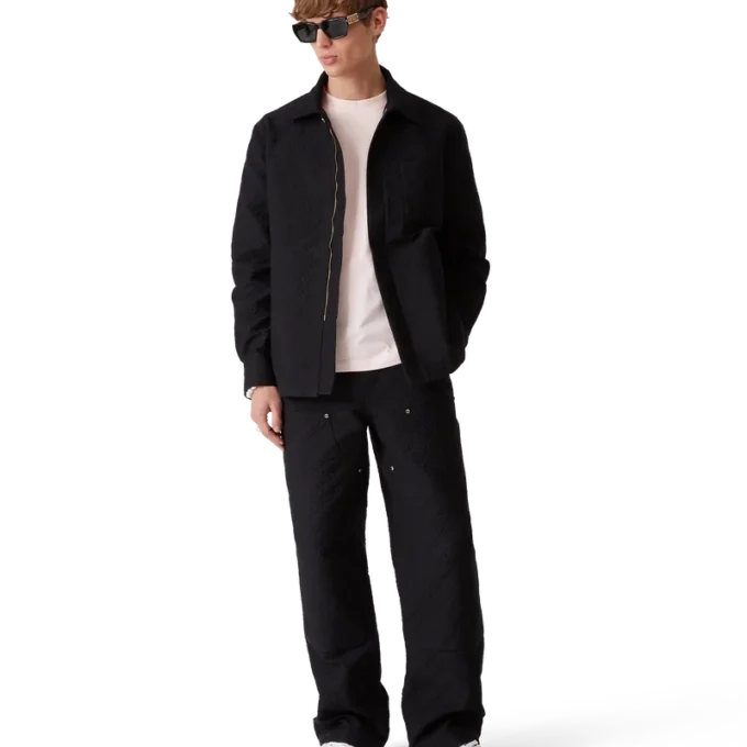 Veste-chemise en jacquard Veste-chemise en jacquard