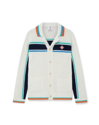 Veste-chemise Tennis en crochet