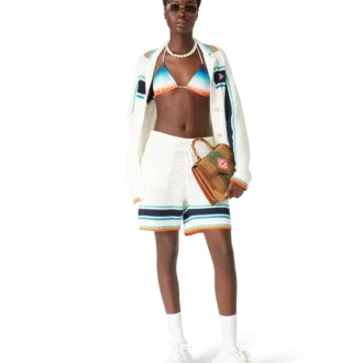 Veste-chemise Tennis en crochet